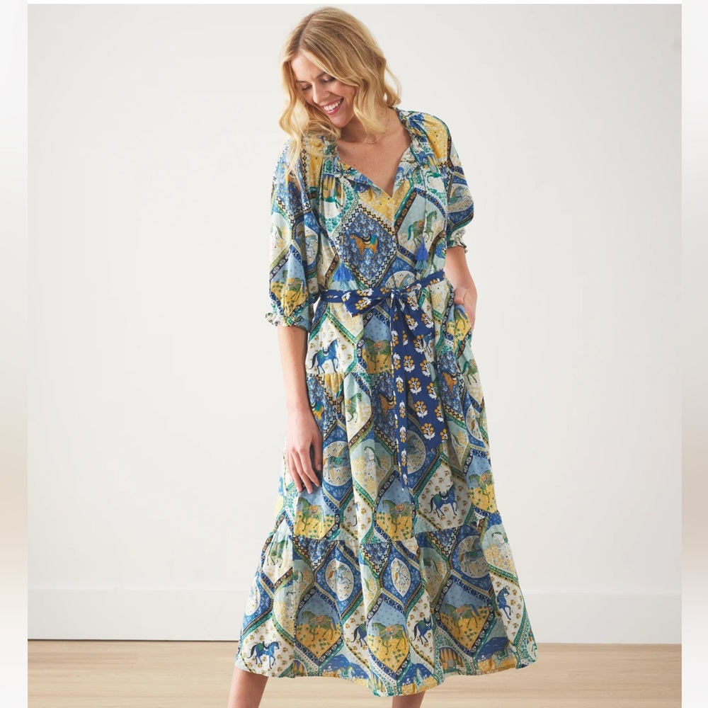 Printfresh Devon Dress in High Horse Print
